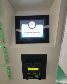 शॉपिंग मॉल एयरपोर्ट के लिए सिक्का संचालित मोबाइल फोन चार्जिंग मशीन सार्वजनिक चार्जिंग स्टेशन